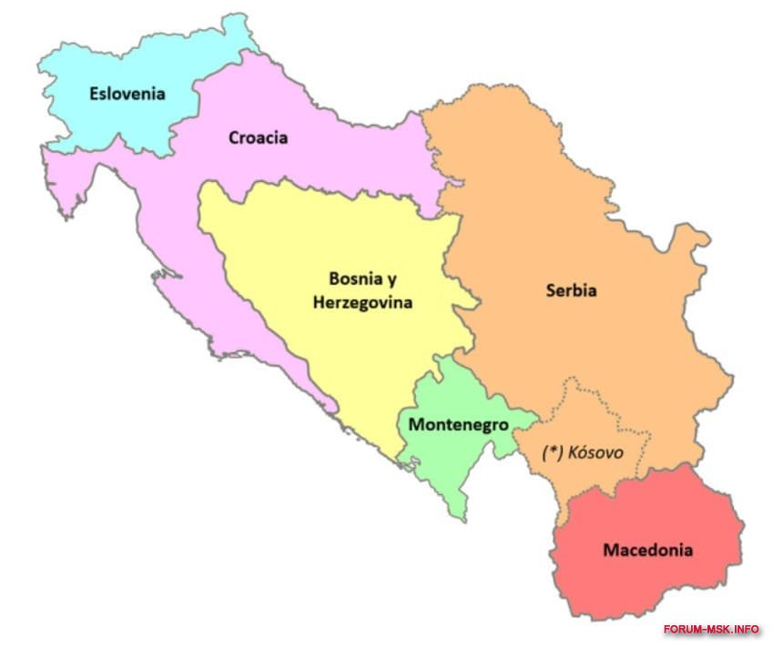 Югославия это сербия. Республики бывшей Югославии на карте. Карта бывших республик Югославии. Карта социалистической Югославии. Республики Югославии после распада карта.