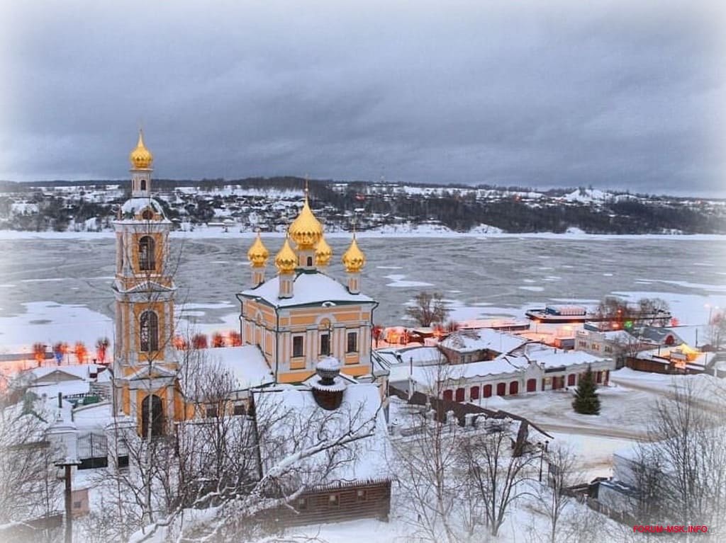 Плес зимой. Плёс Ивановская область в марте. Новогодние красивые места в Ивановской области.