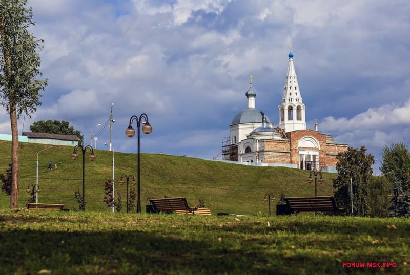 Серпухов Соборная гора храмы