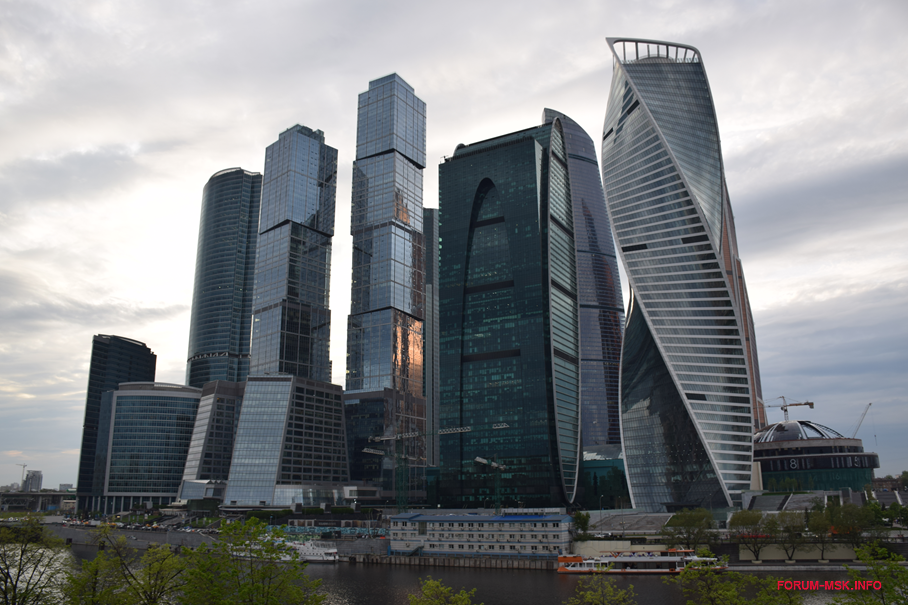 Москва сити какие башни названия