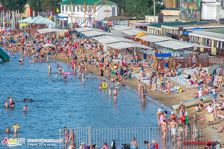 Где находится центральный пляж