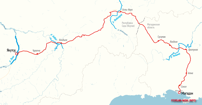 Усть нера якутия на карте. Трасса Якутск Магадан карта. Мост через Алдан трасса Колыма. Хандыга Якутск карта. Мост через Алдан в районе Хандыги.